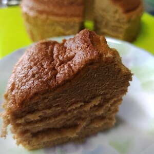 うちのおやつ　チョコケーキ